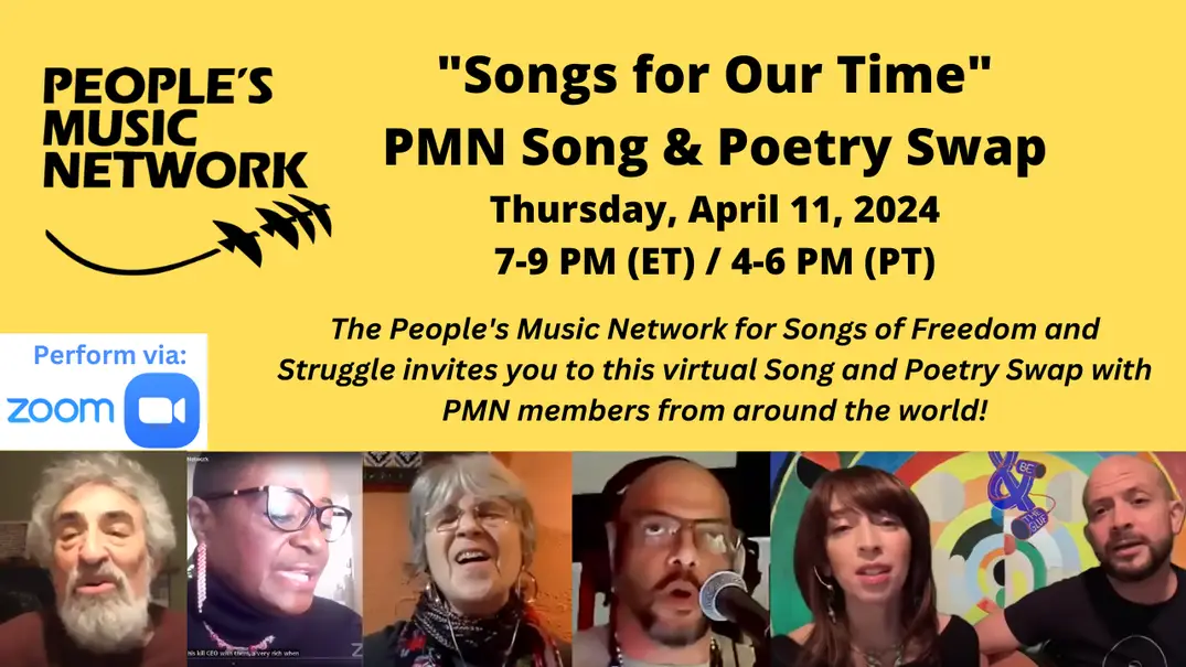 Songs for Our Time : Song & Poetry Swap
